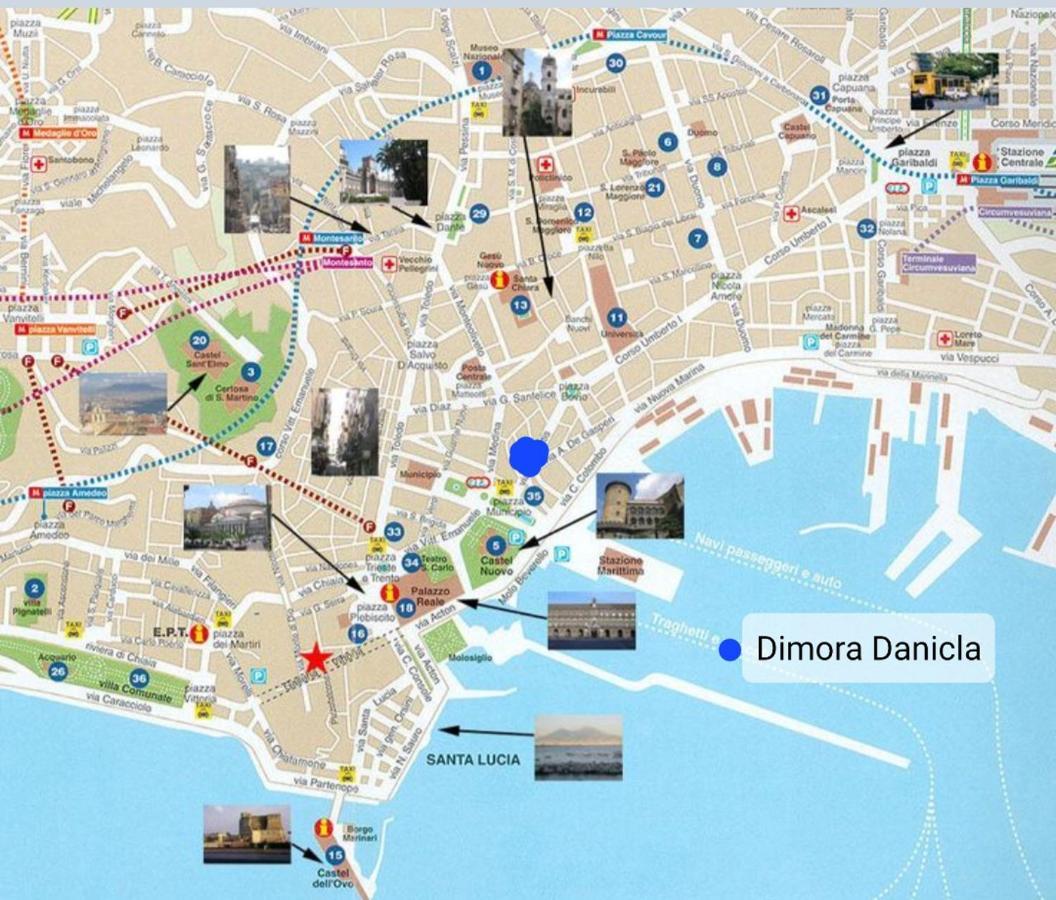 Appartamento Dimora Danicla Napoli Esterno foto